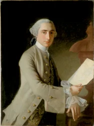 Porträt von James Adam, 1754